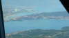 Anflug auf Split