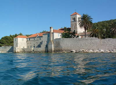 Das Dominikanerkloster Sveti Kriz in Arbanija