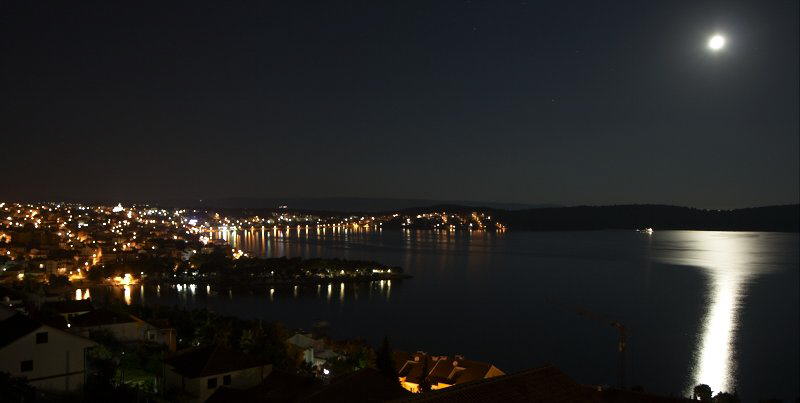 Ciovo bei Nacht